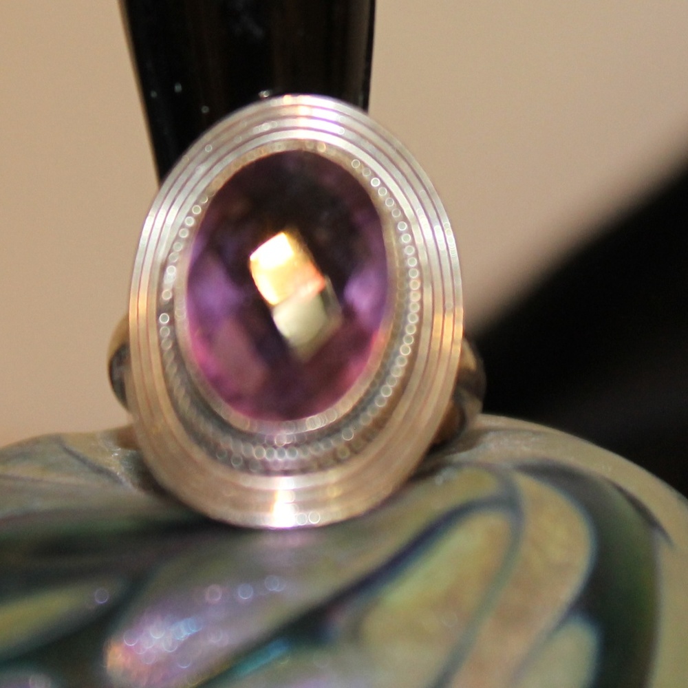 Sterling Silver and Amethyst Ring